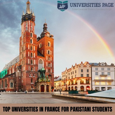Top universities in France for Pakistani students